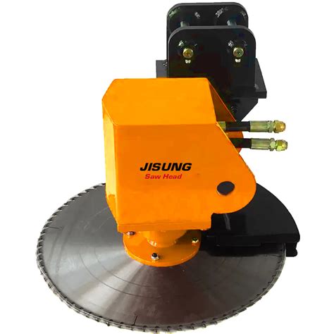 metal saw for mini excavator|tree cutting head for excavator.